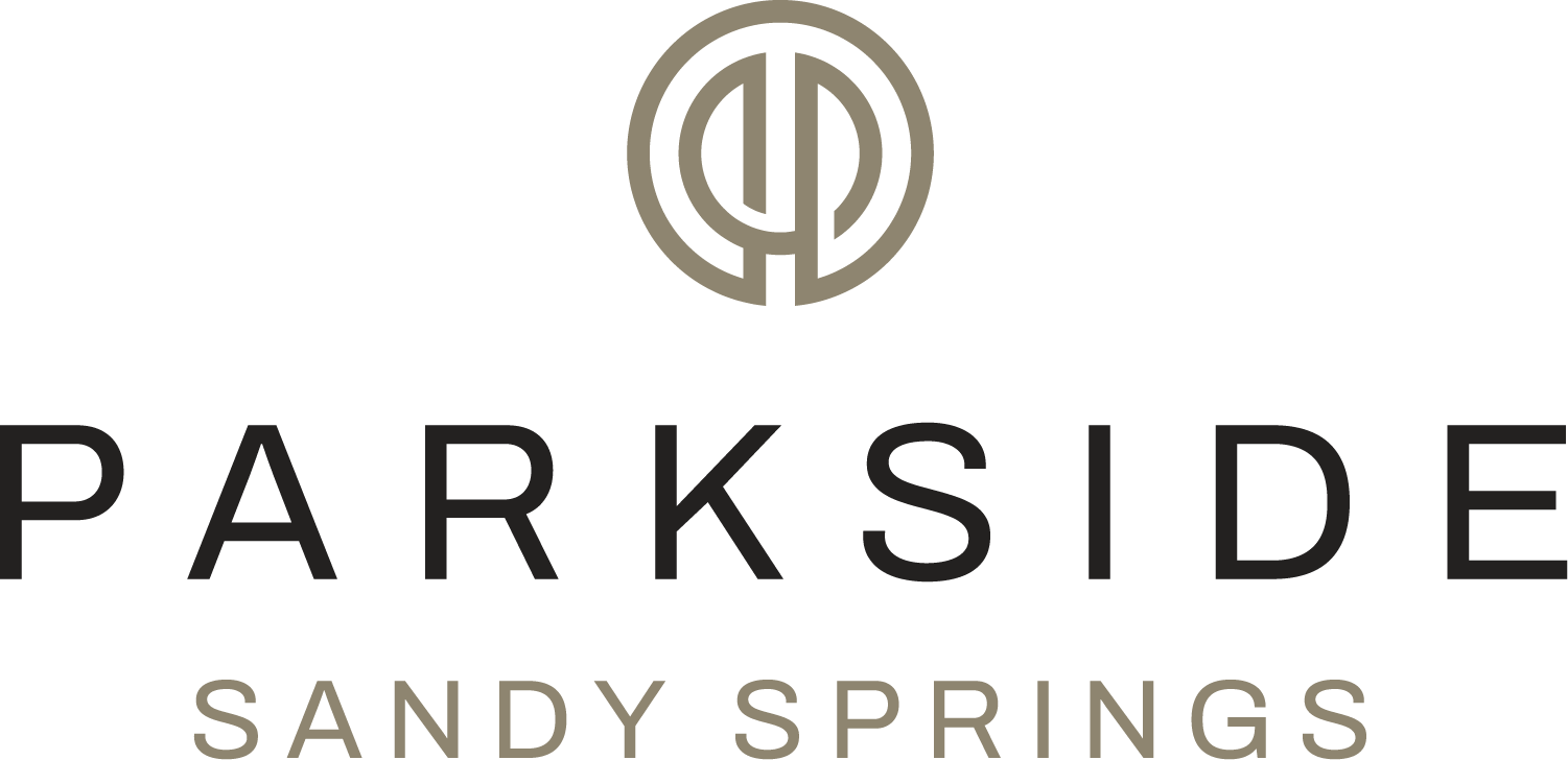 A logo with the text "PARKSIDE" and "SANDY SPRINGS" is displayed.